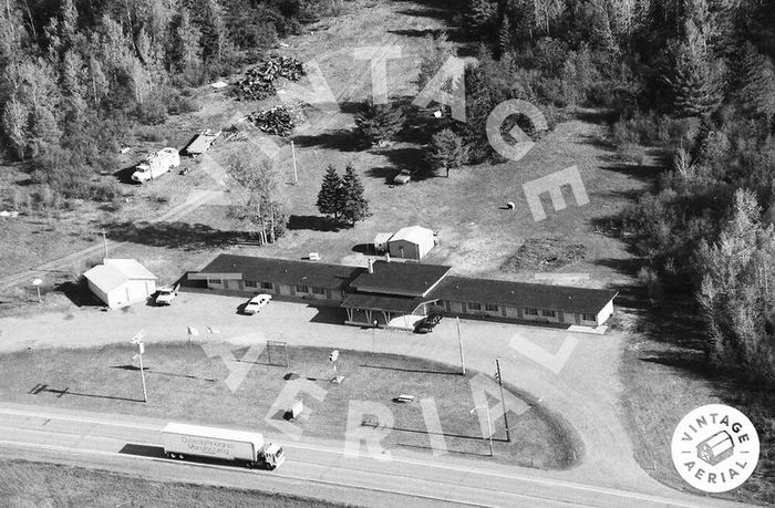 Three Lakes Motel - 1993 Aerial (newer photo)